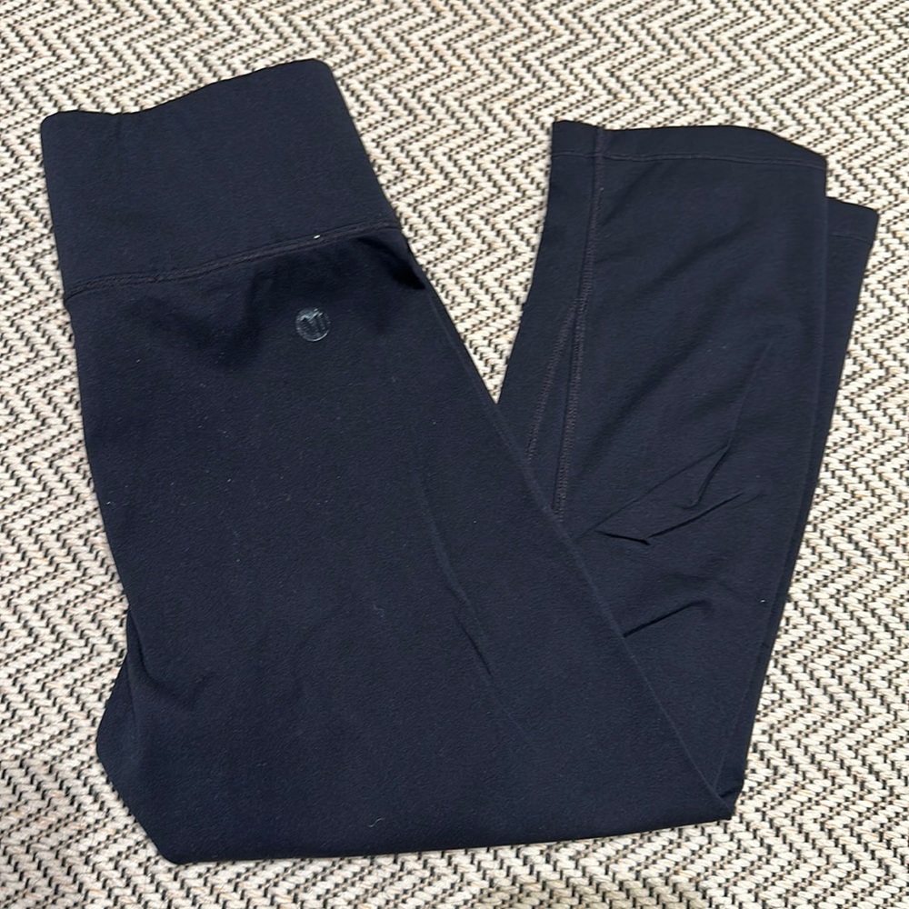 All access cropped black legging xs